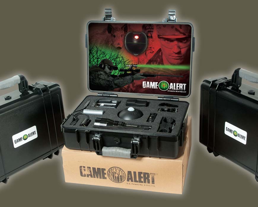 Game Alert Stealth Hunter Kit and Cases